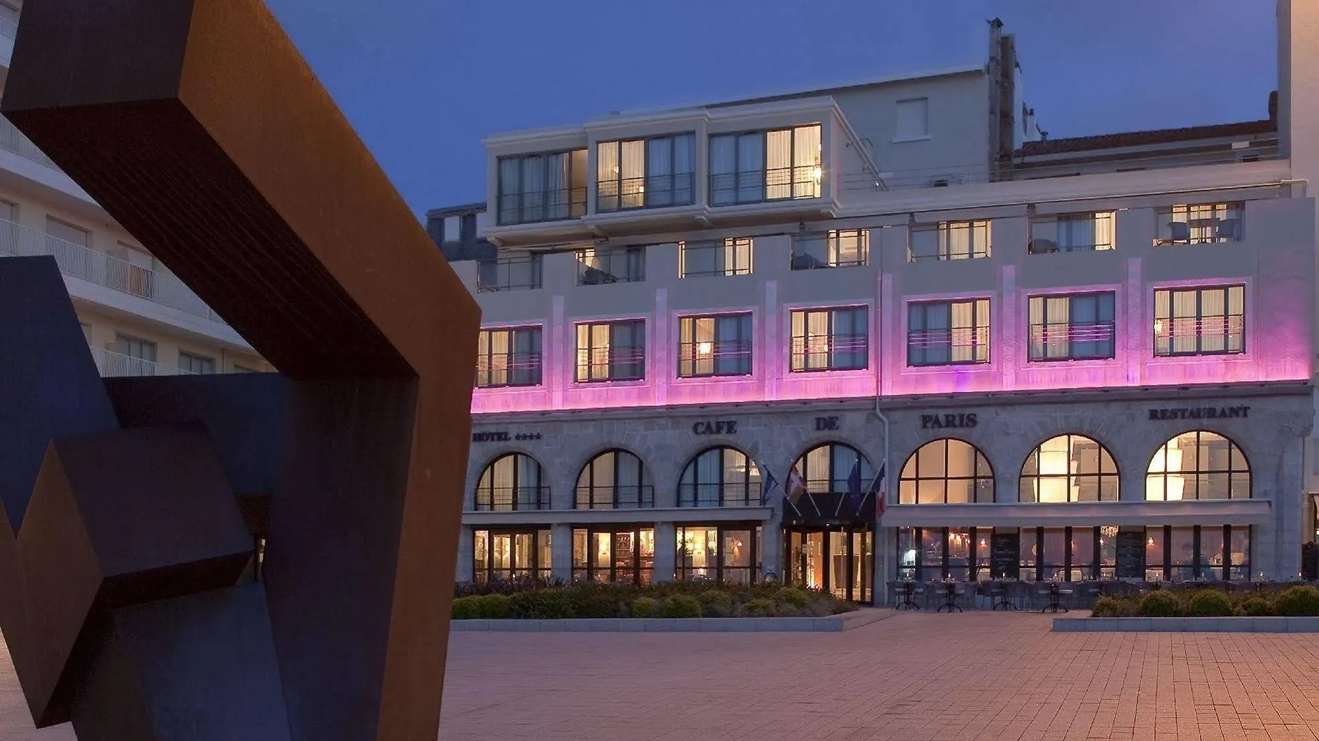 Hotel Le Cafe De Paris Μπιαρίτζ Γαλλία
